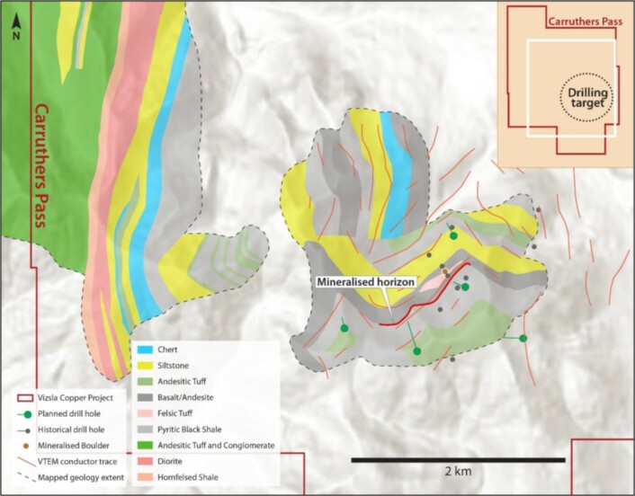 Carruthers Pass Geology